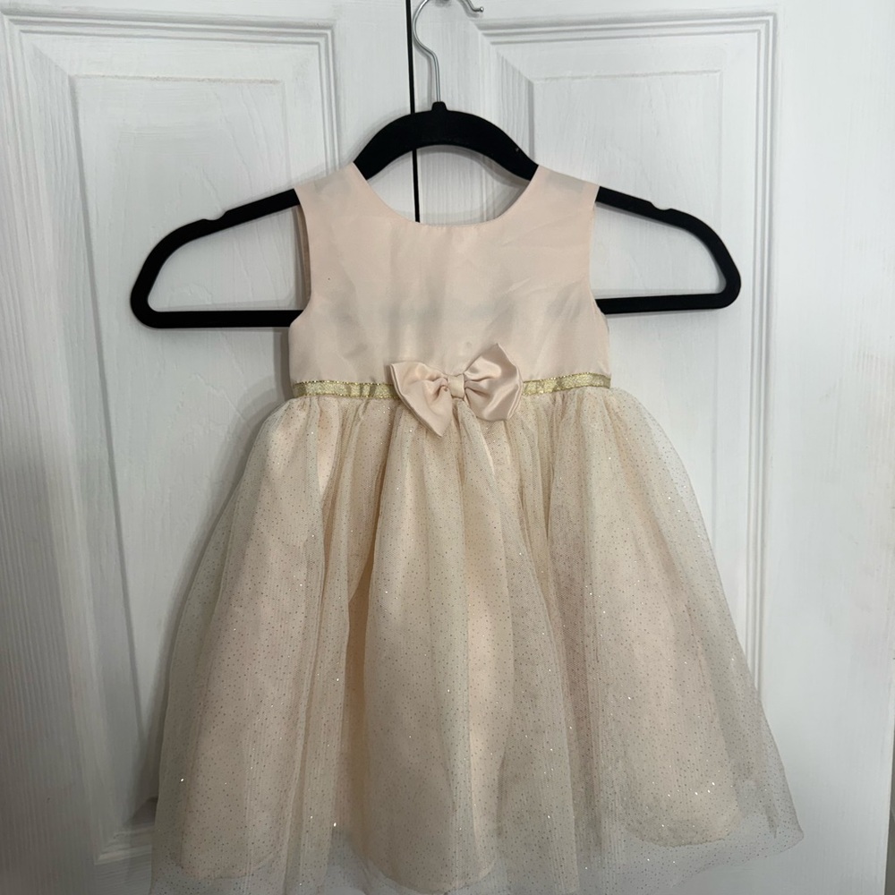 Blueberi Boulevard Cream and Black Dress